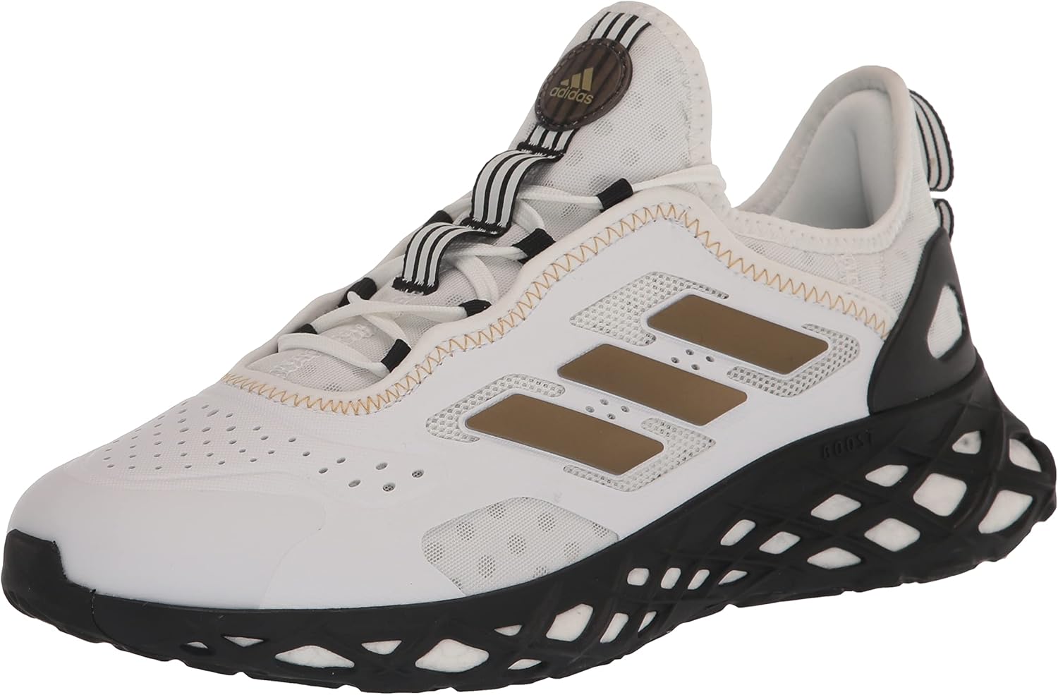 

Мужские кроссовки Adidas Web Boost, белый/черный/золотой