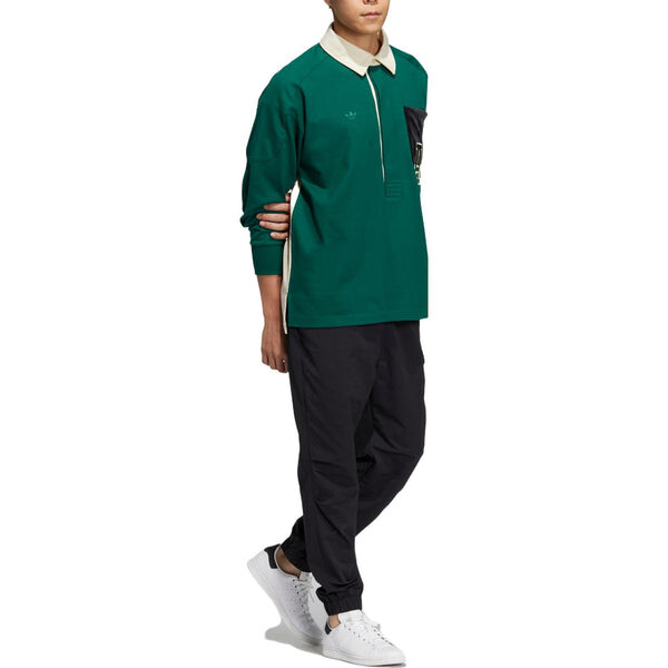 Футболка Adidas Anti University Polo Shirt 'Dark Green', зеленый — фото 2