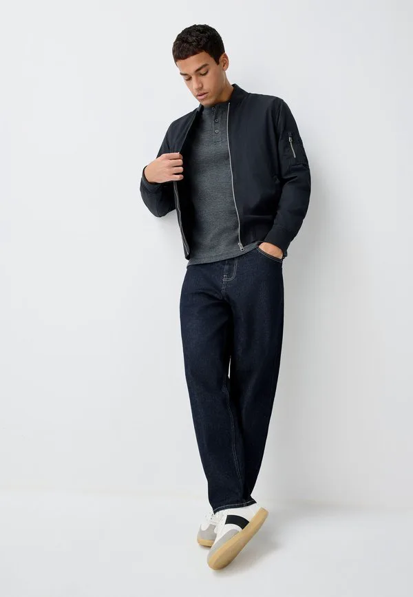 Комплект из двух футболок с длинными рукавами стандартного кроя Next, Charcoal Grey Ecru White