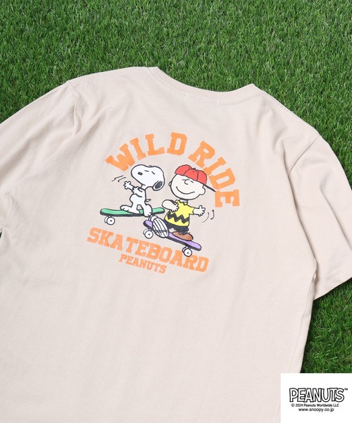 

Футболка с принтом PEANUTS, цвет слоновая кость