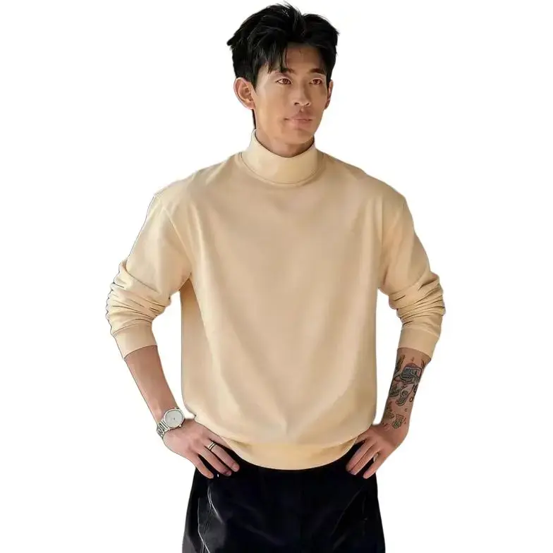 

Футболка Unisex Stand Collar Moderate Straight Fit VanCamel, оранжевый