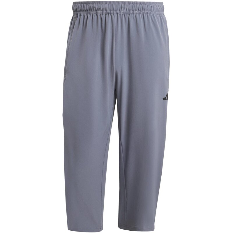 

Капри брюки шлейф тканые 3/4- Adidas, цвет onix