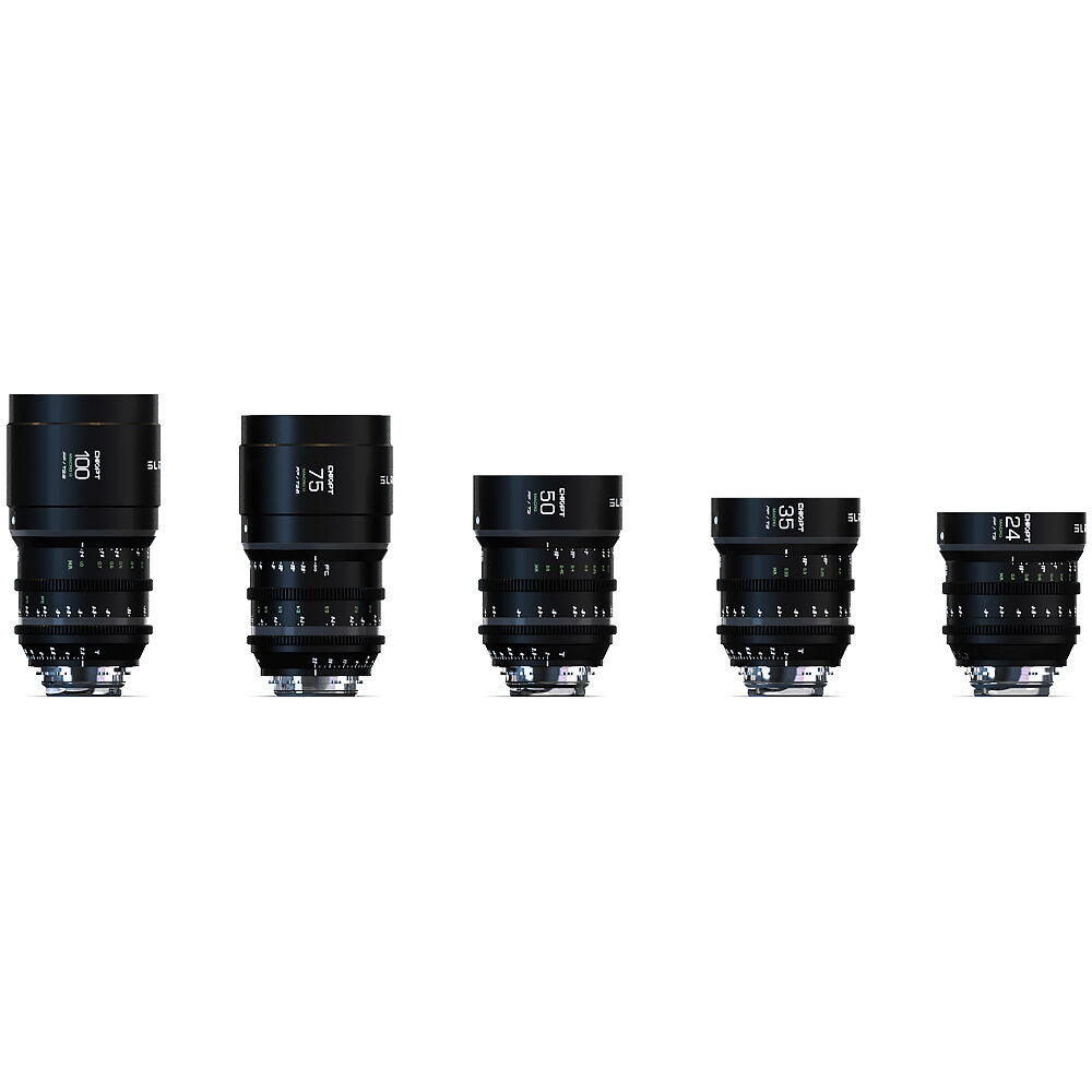 

Базовый комплект CHIOPT SLASHER Macro Prime из 5 объективов (ARRI PL)