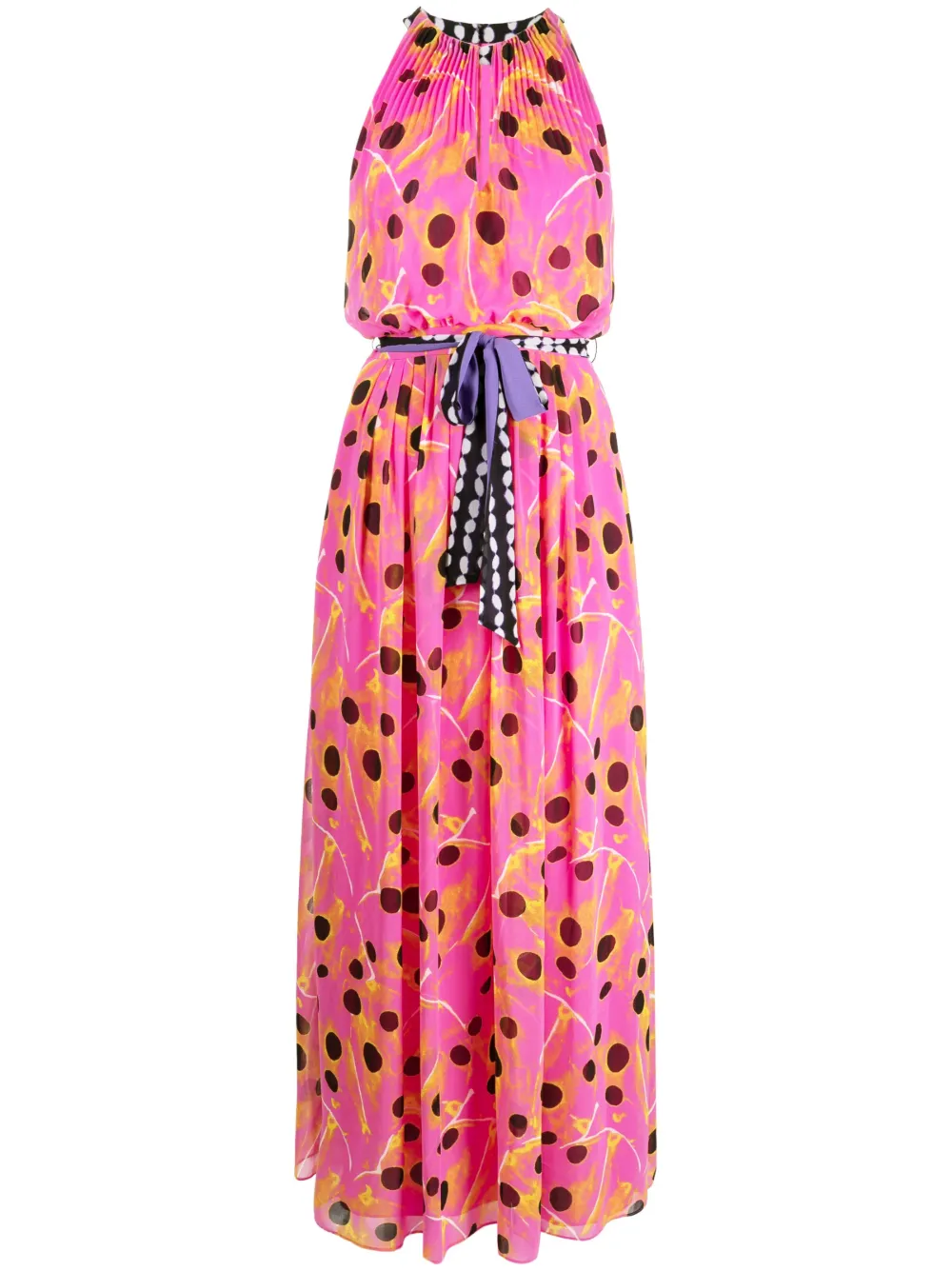 

Платье в горох DVF Diane von Furstenberg, розовый