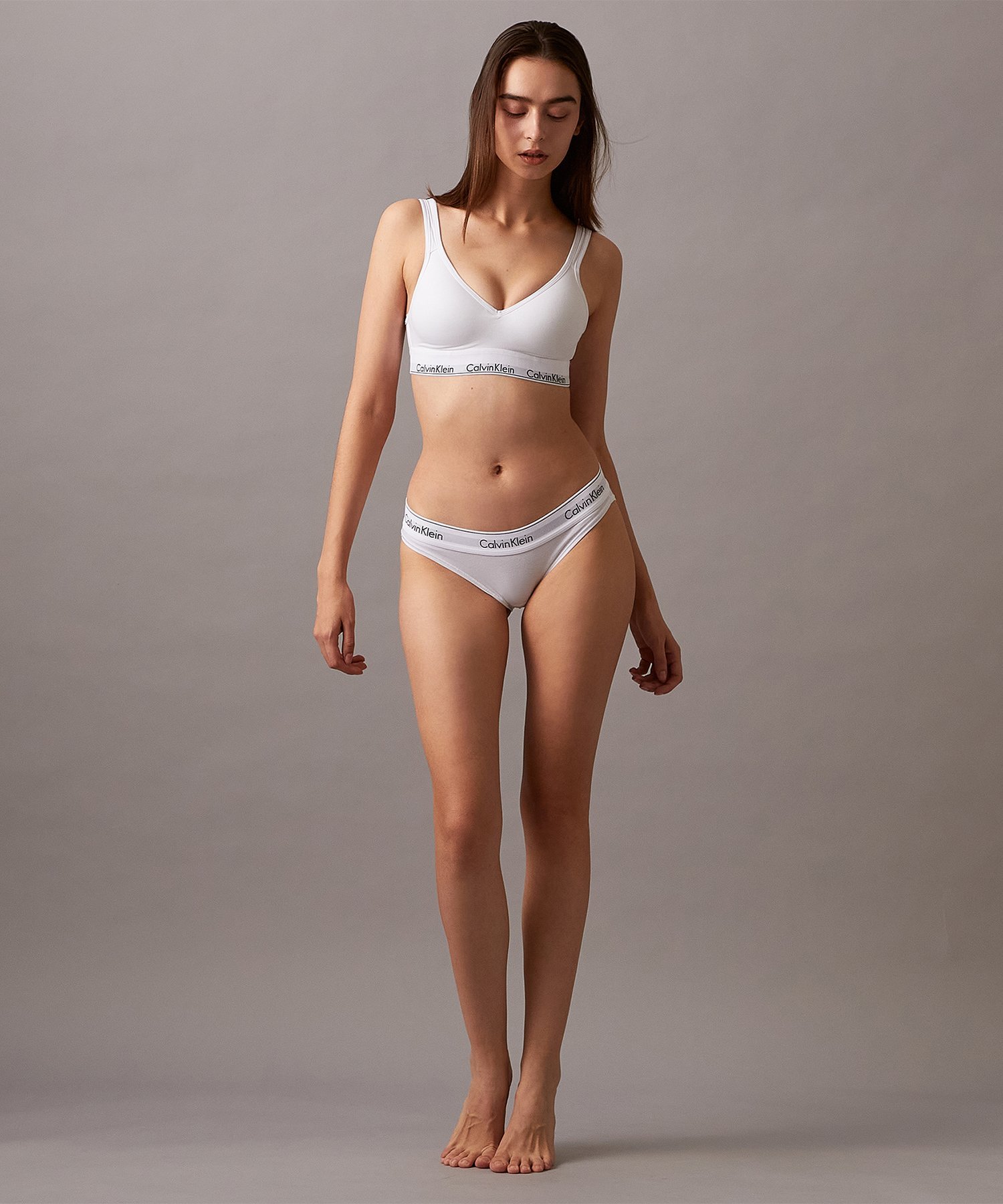 Хлопковые бикини-шорты Calvin Klein Icon, нижнее белье Calvin Klein F3787AD, White — фото 3