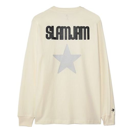 

Футболка Converse x Slam Jam Cooperation Funds Printing Swea White 10022285-A01, кремовый