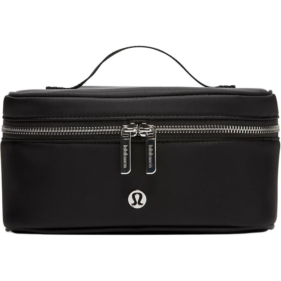 

Lululemon Полиэстеровая дорожная сумка для хранения унисекс черная, Black