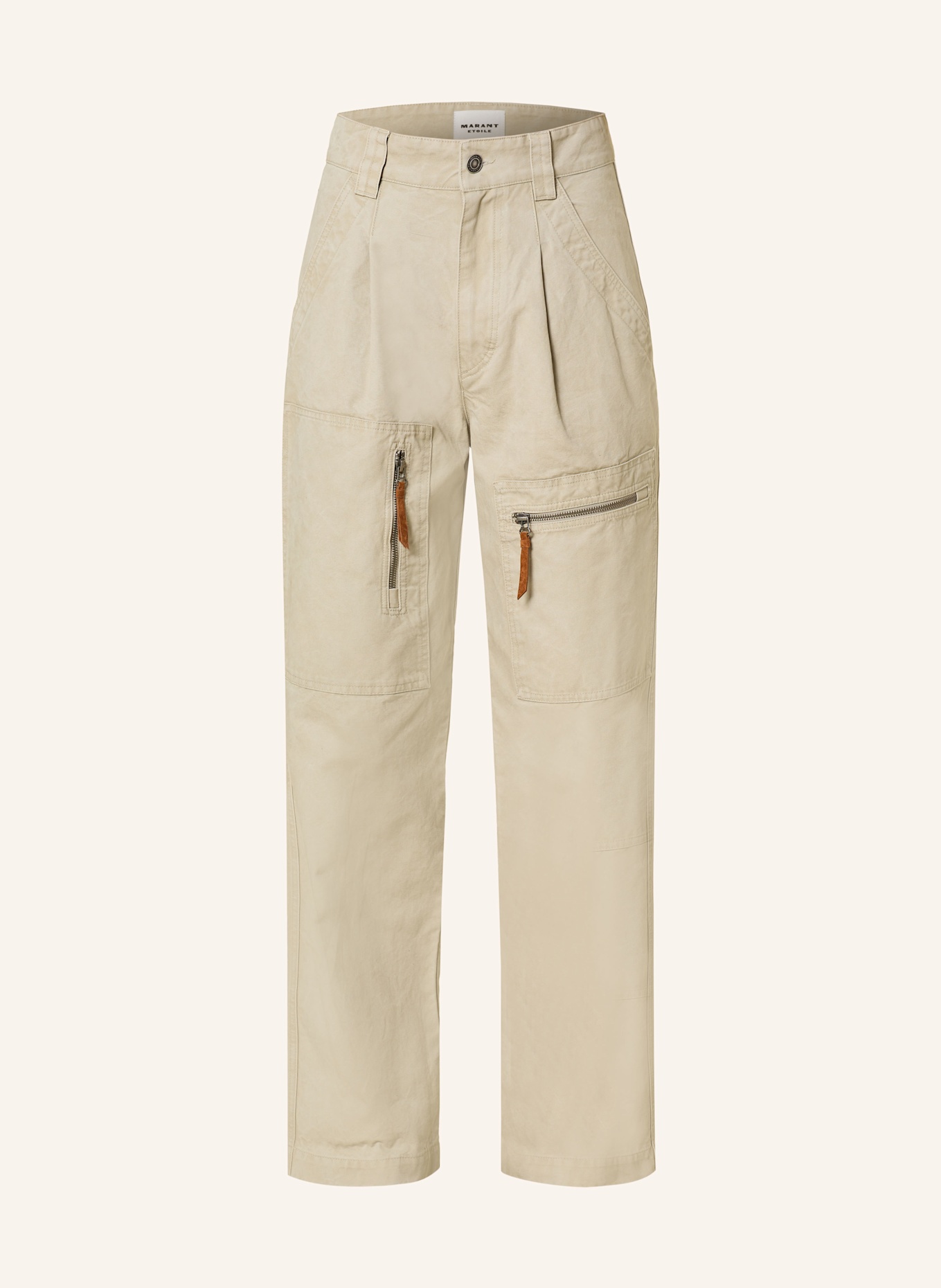 

Брюки карго Канна Marant Étoile, бежевый