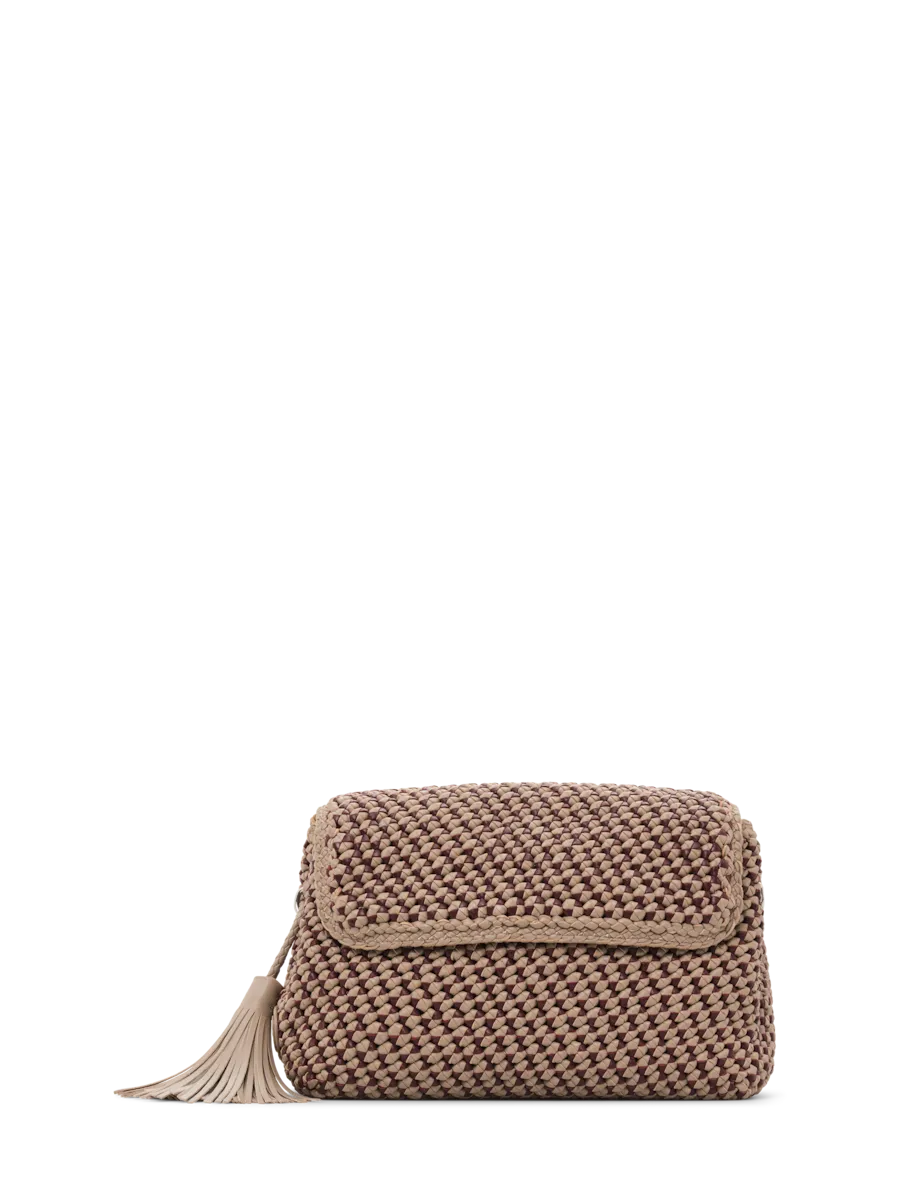 

Сумка Noodbag с магнитной застежкой из кожи Lottusse, цвет Topo