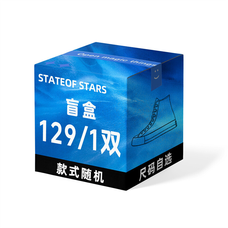 

Холщовые кеды унисекс с низким верхом Stateof Stars, цвет Random style*1