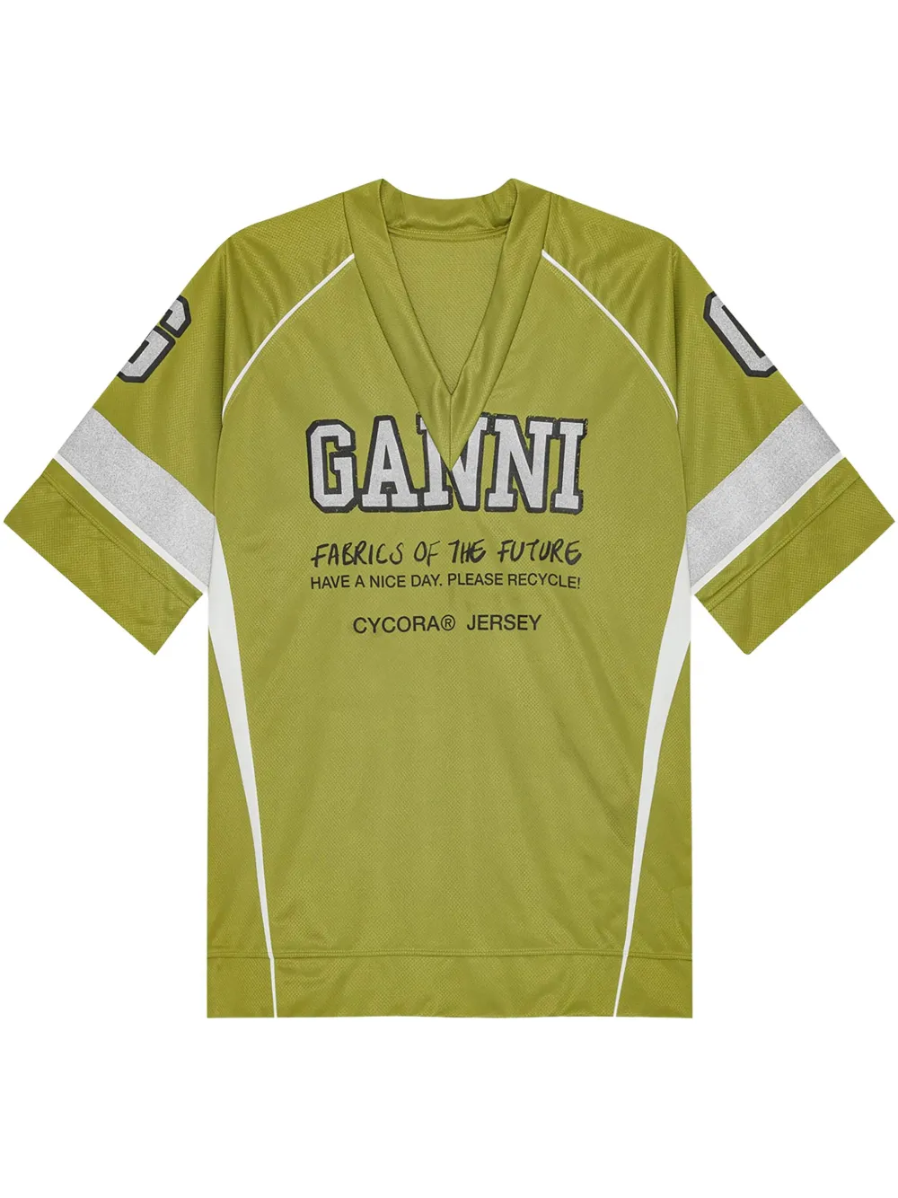 

Футболка Future Mesh GANNI, зеленый