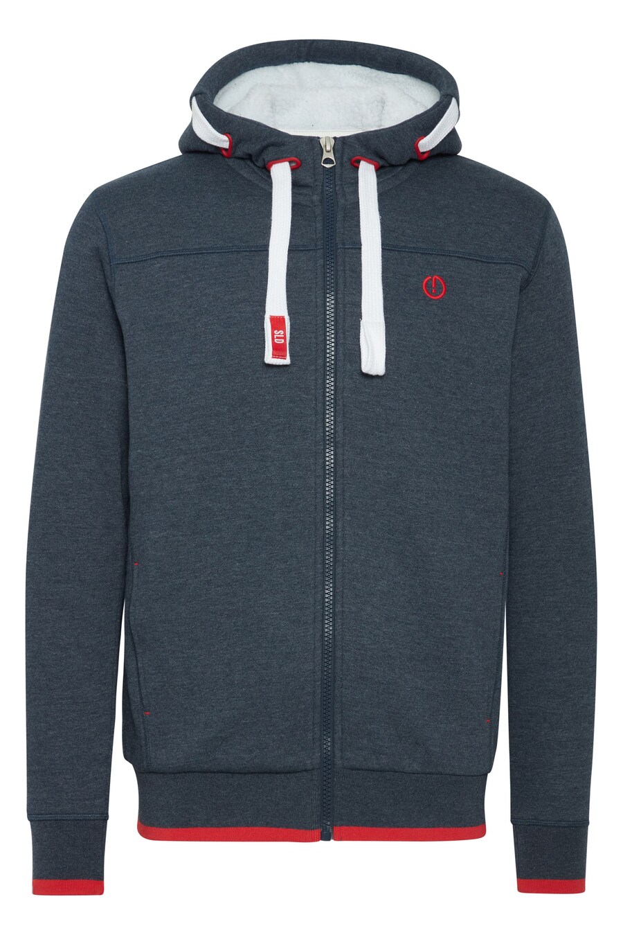 

Худи с капюшоном на молнии !Solid Benjamin, Dark blue