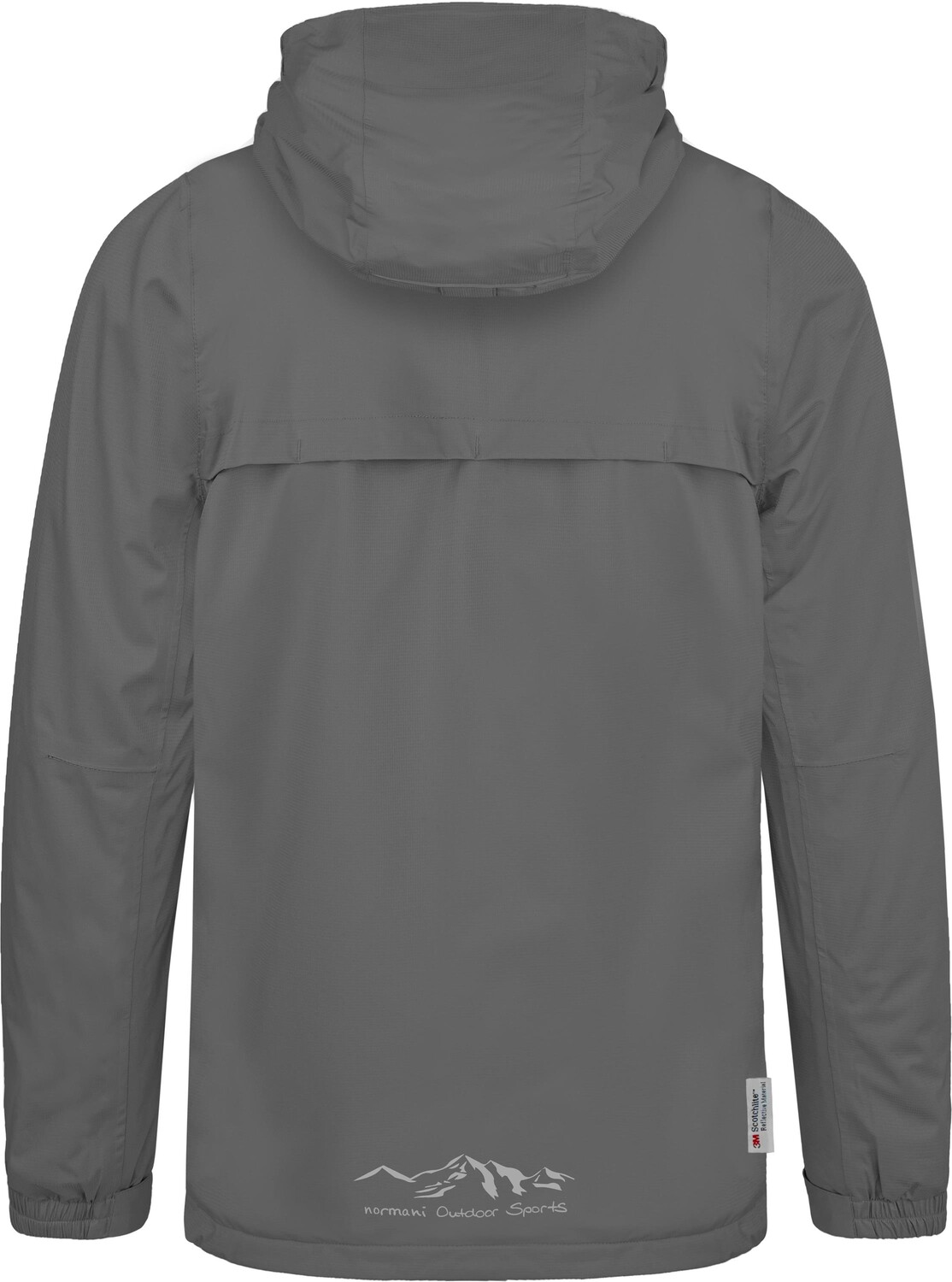 Дождевик Normani Outdoor Sports Kinder Sommer und Regenhose, серый — фото 3