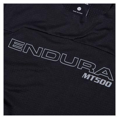 Детская футболка Endura MT500 Burner с длинным рукавом, черная — фото 3