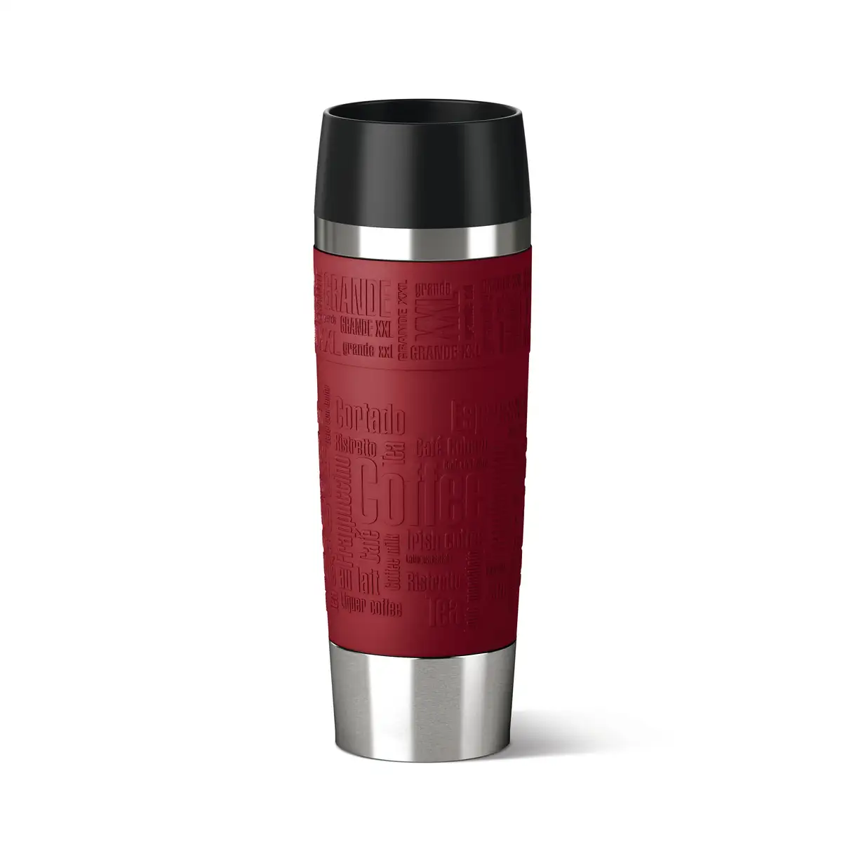 

Термокружка Emsa "Travel Mug Grande", (1 шт.), 100% герметичность, открывание для питья на 360°, 6 часов тепла/12 часов холода, 500 мл Ø 8х24,2 см, красный