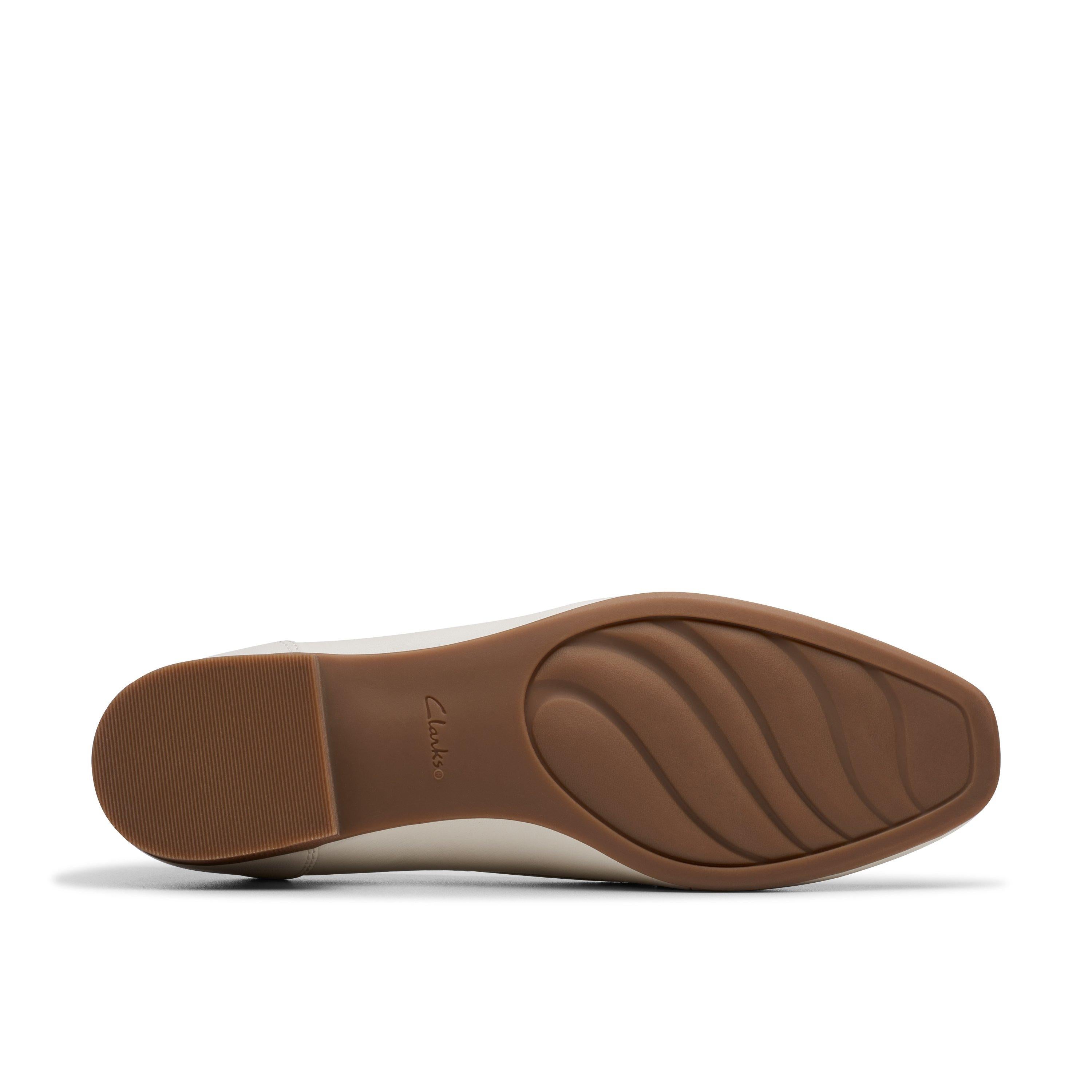 Классические туфли Clarks Juliet Aster в белой коже — фото 3