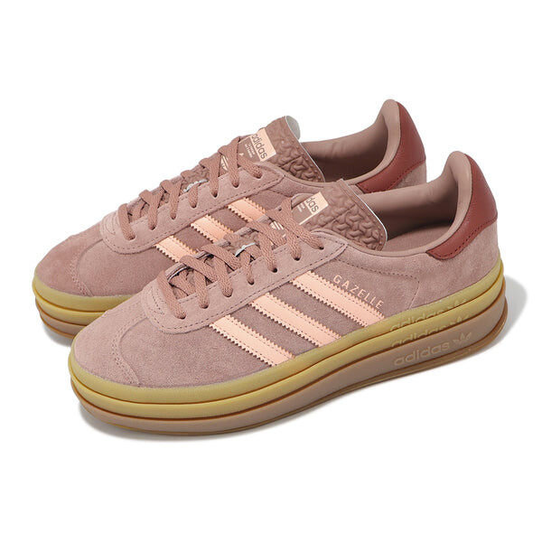 Кроссовки gazelle bold 'date red' Adidas, красный — фото 3