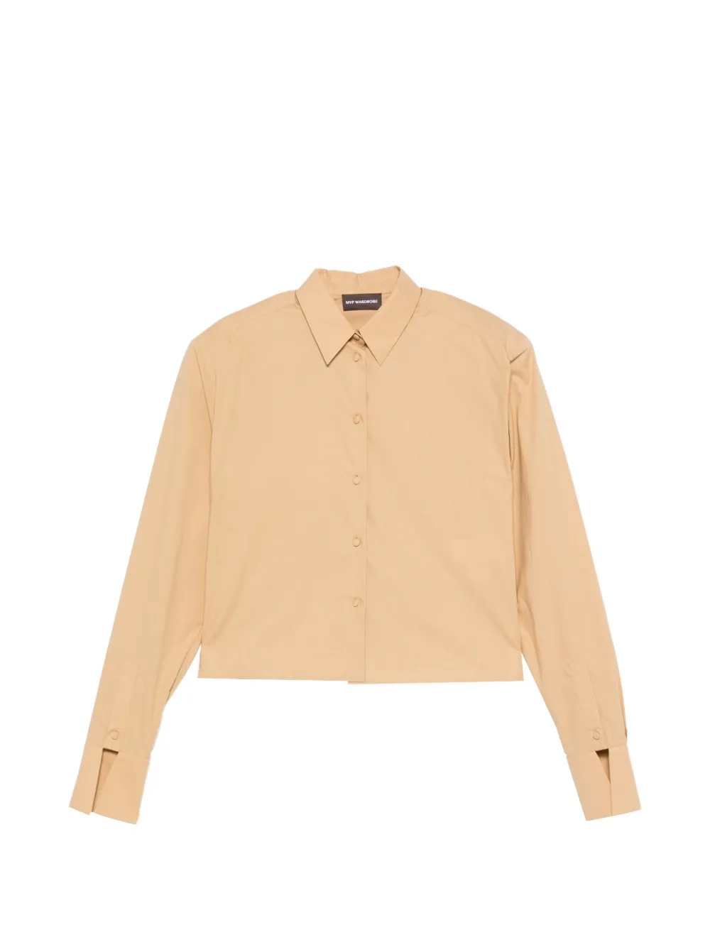 

Рубашка с заостренным воротником Mvp Wardrobe, бежевый