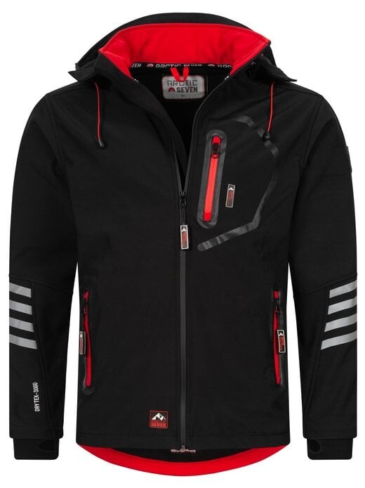 

Куртка из софтшелла ascolori Arctic Seven, красный
