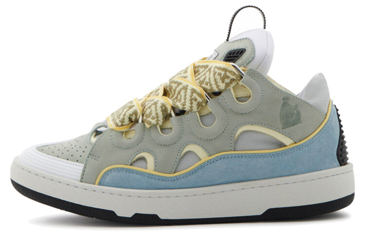Кроссовки Lanvin Curb Синие Серые