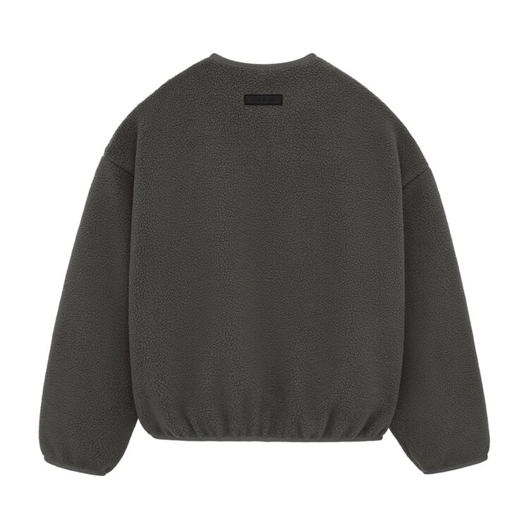 Толстовка Fear Of God Essentials Fear of God Essentials Polar Fleece Crewneck, черный — фото 2