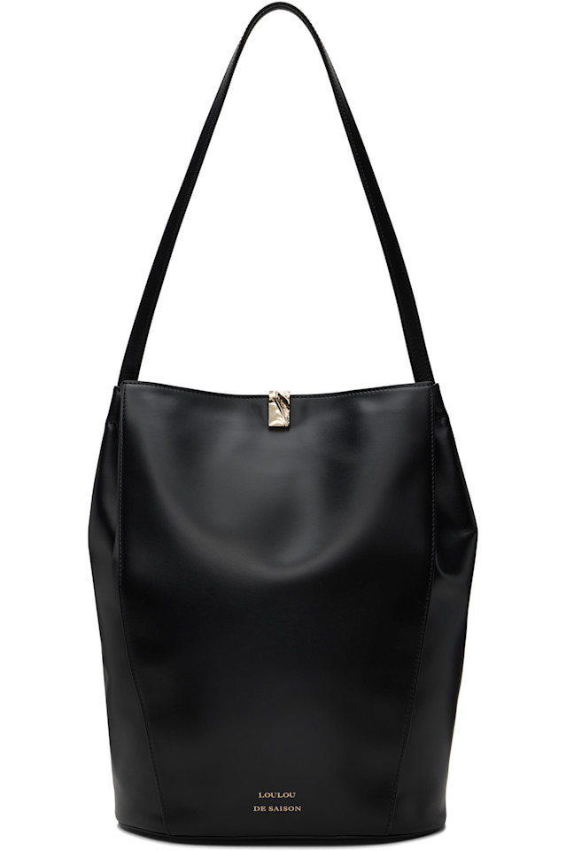 

Кожаная сумка-ведро Daya Loulou De Saison, черный