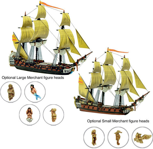 

Миниатюра Warlord Games Black Seas: Merchant Vessels