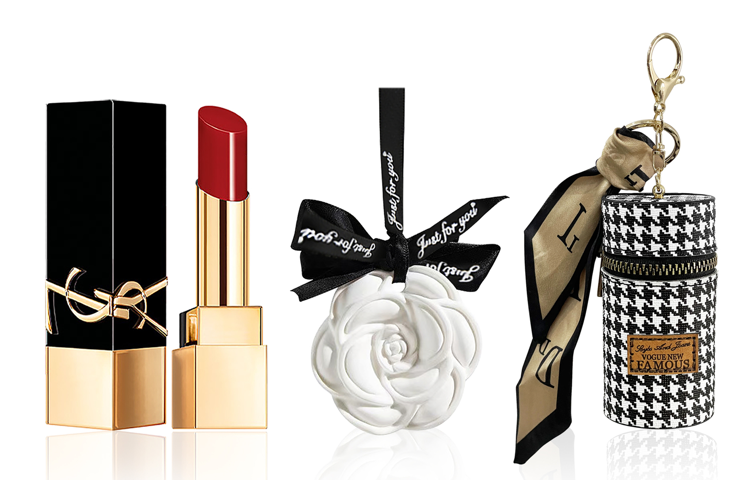 

Набор образцов помады с футляром для помады в виде парфюма SAINT LAURENT