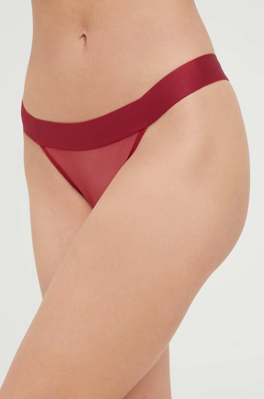 

Стринги Dkny, бордовый