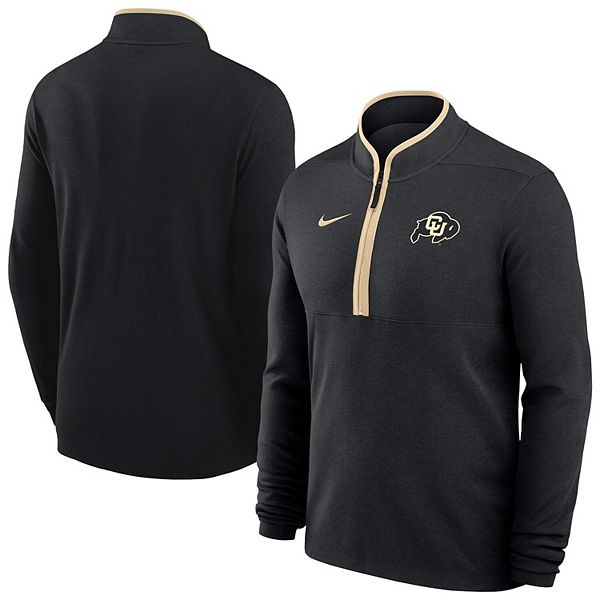 Мужская черная баскетбольная толстовка colorado buffaloes victory dri-fit с полузастежкой Nike — фото 2