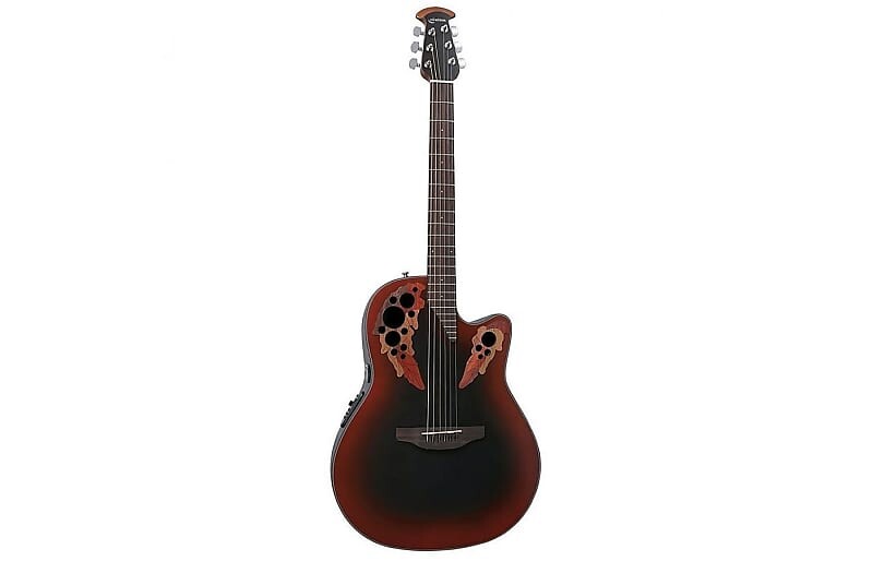 

Акустическая гитара Ovation CE44-RRB Celebrity Mid-Depth Lyrachord Body 6-String Acoustic-Electric Guitar w/ABS Case