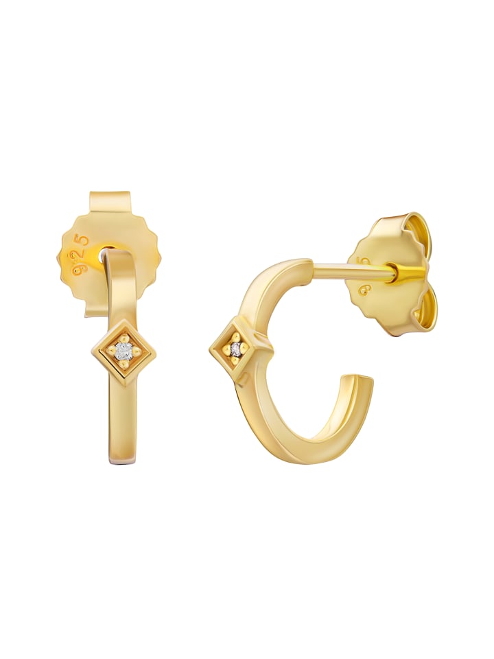 

Caï Серьги 925/- Sterling Silber in gelb