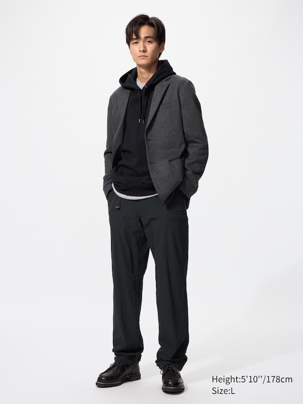 

Теплые брюки с подкладкой (удлиненные) Uniqlo, 09 black