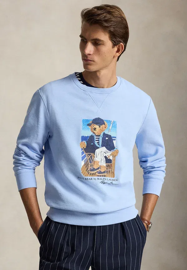Свитшот Polo Ralph Lauren Polo bear sweatshirt, офисно-голубой