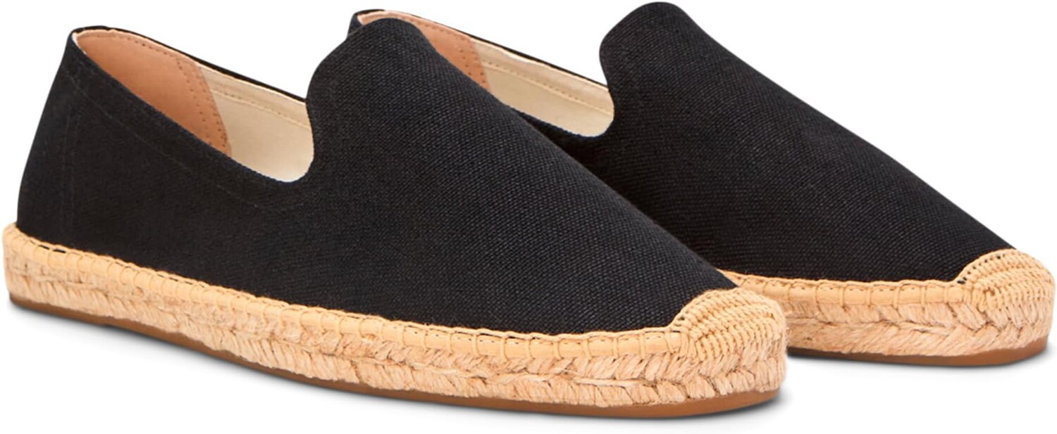 

Лоферы Soludos Smoking Slipper Espadrille, цвет Noche Black