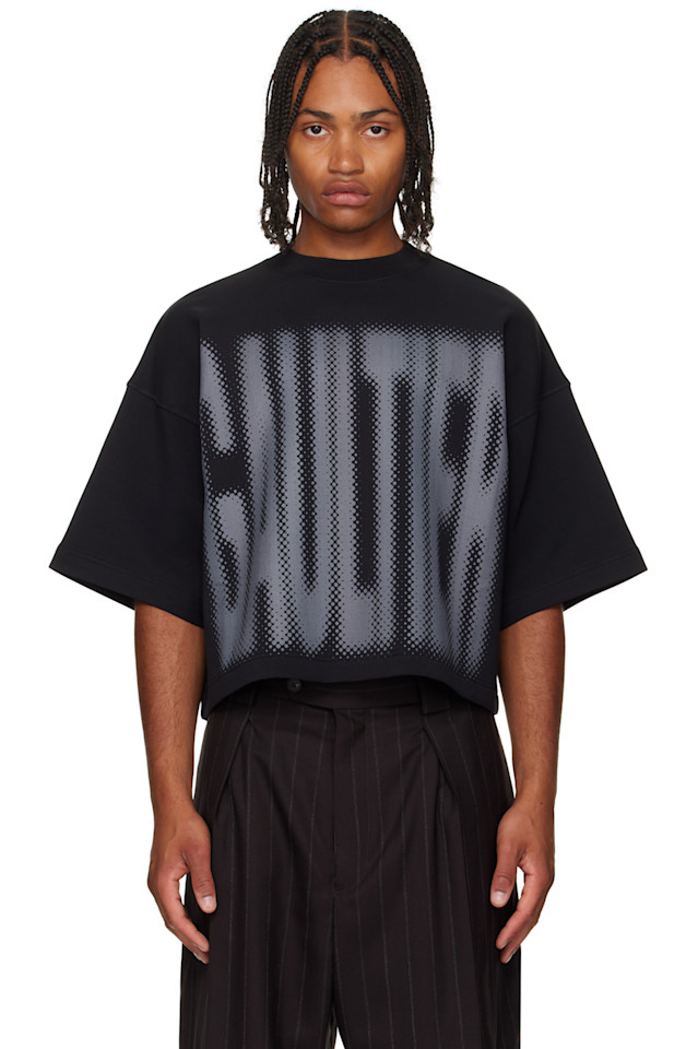 

Футболка Gaultier oversize Jean Paul Gaultier, черный