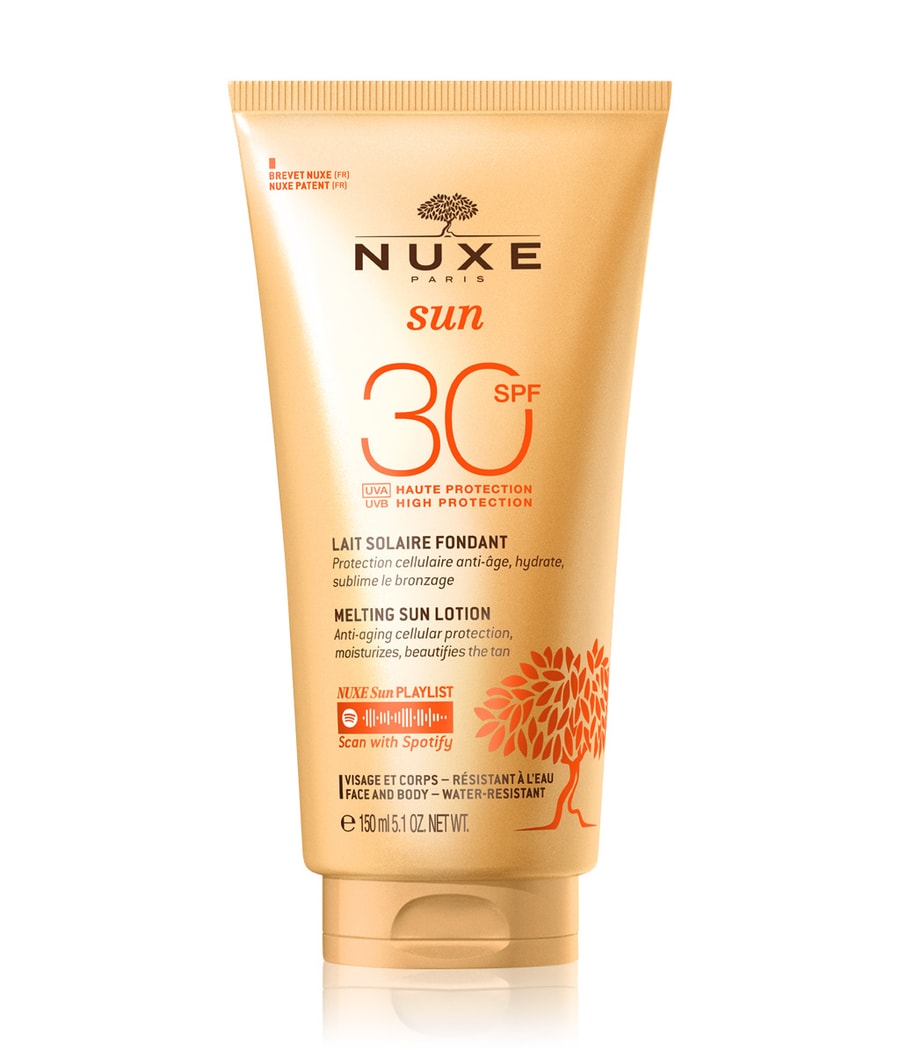 

Солнцезащитный лосьон NUXE Sun Lotion Visage et Corps LSF 30, 150 ml
