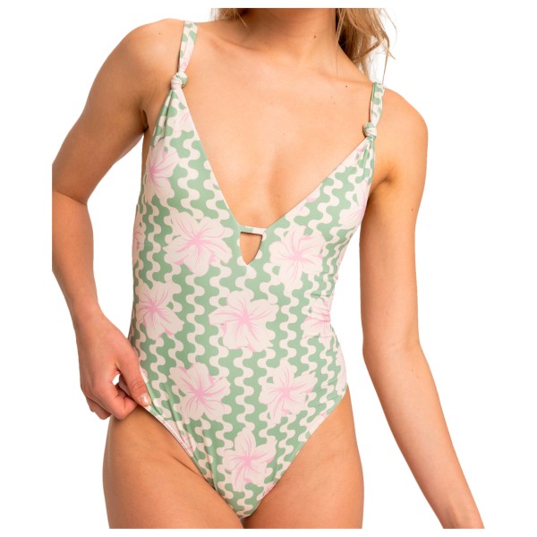 

Женский слитный купальник Hibiscus Daze Roxy, Basil Party Waves Yw