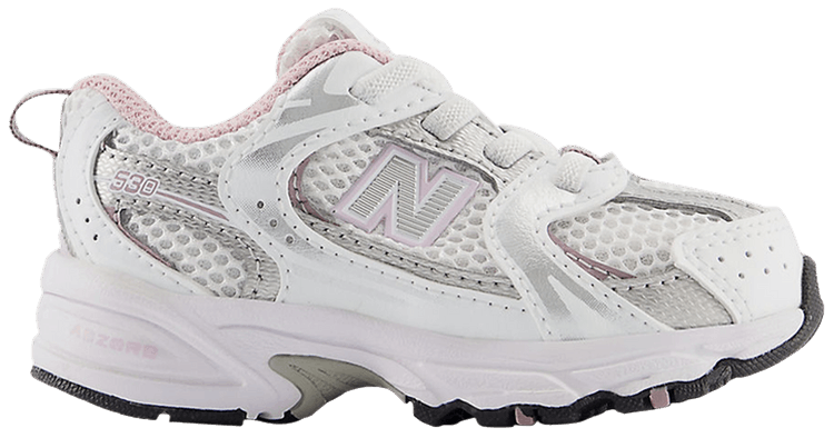 

Кроссовки New Balance 530 Bungee Toddler 'White Mid Century Pink', белый