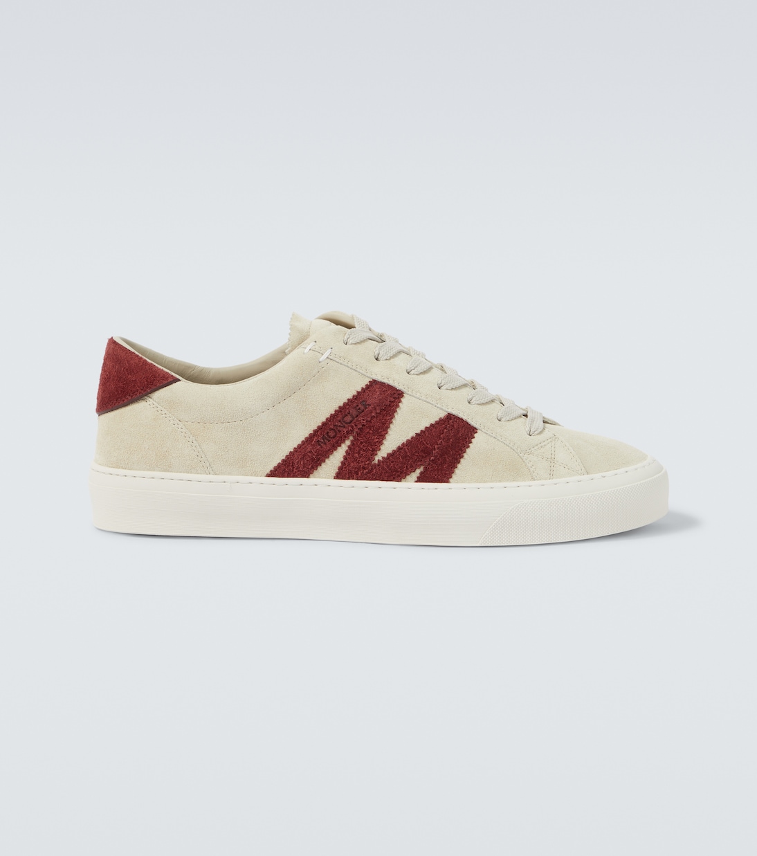 

Мокасины Monaco2 из замши Moncler, Oatmeal