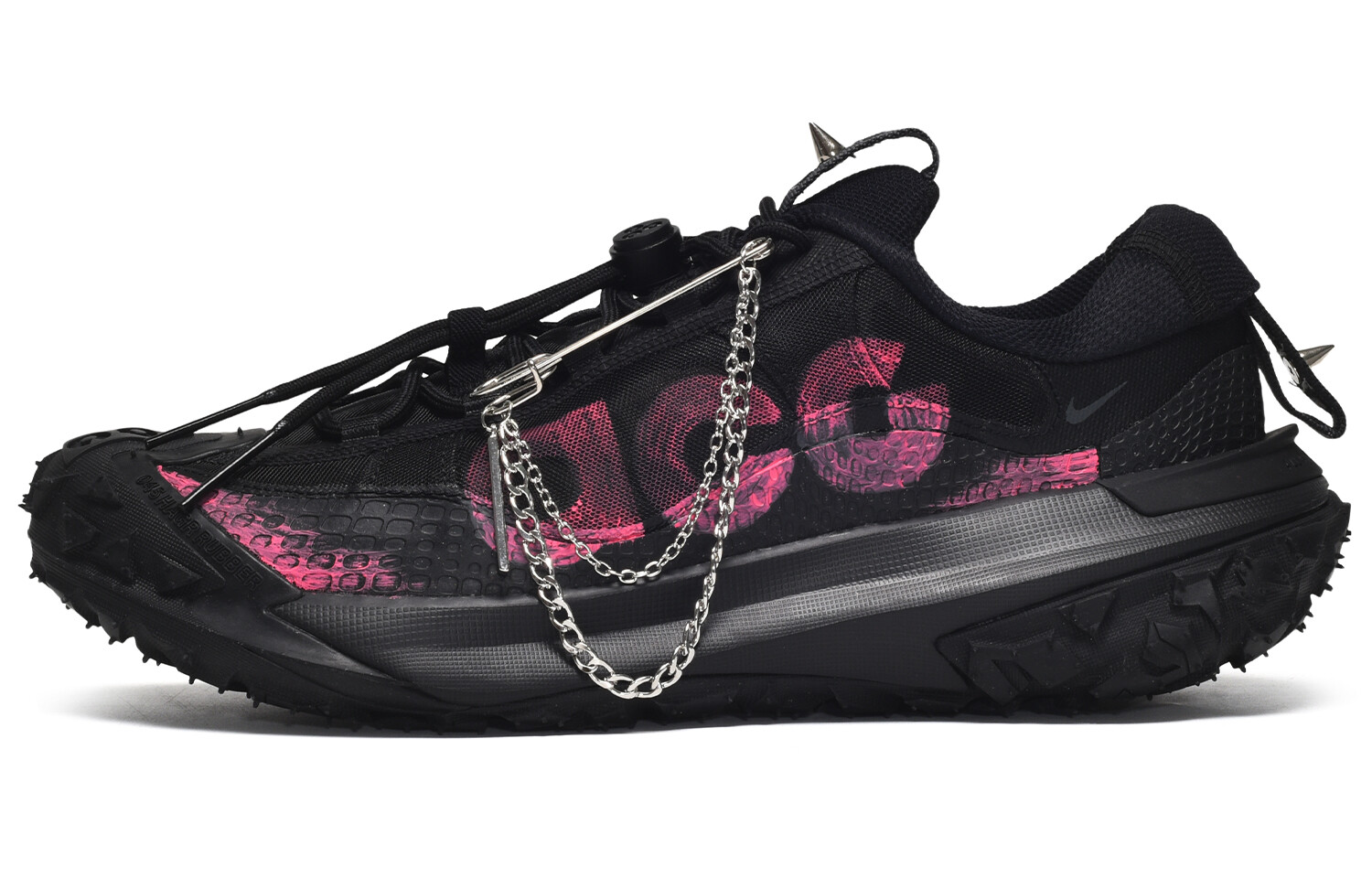 

Кроссовки для походов ACG Mountain Fly унисекс с низким верхом, черные/розовые Nike