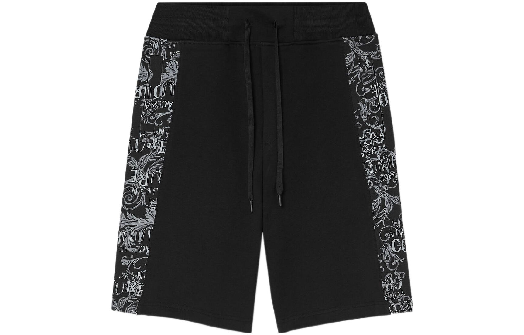 

Мужские повседневные шорты SS23 VERSACE JEANS COUTURE, черный