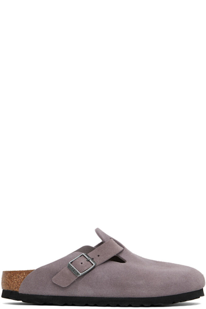 Фиолетовые узкие босоножки Birkenstock
