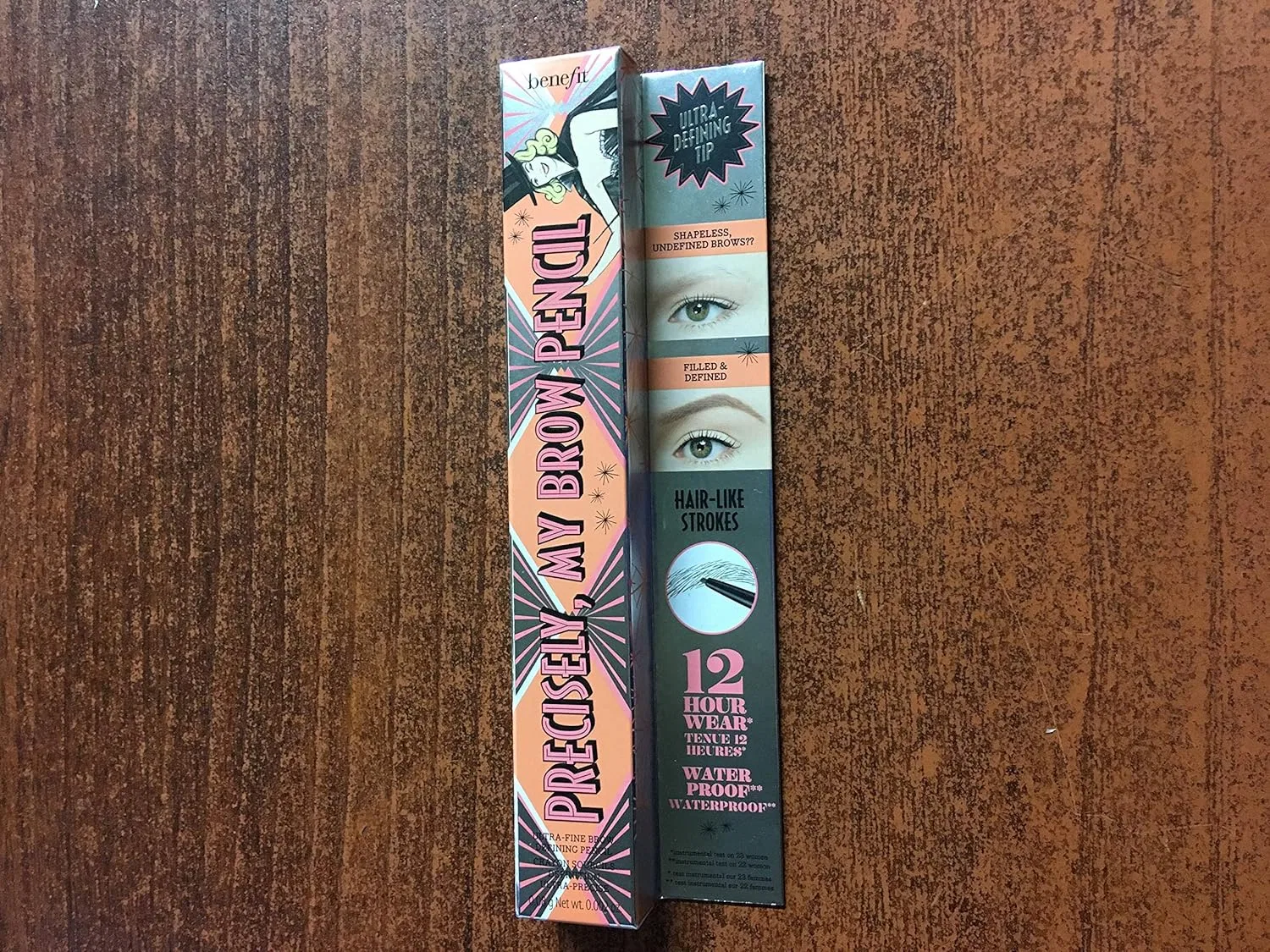Карандаш для бровей ультратонкий Benefit Precisely My Brow Pencil 4.5 нейтральный темный коричневый — фото 2