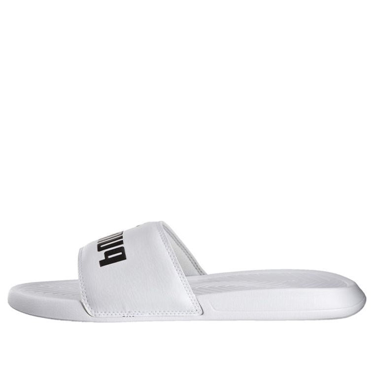 

Шлепанцы PUMA Popcat Slide 'White Black', черный
