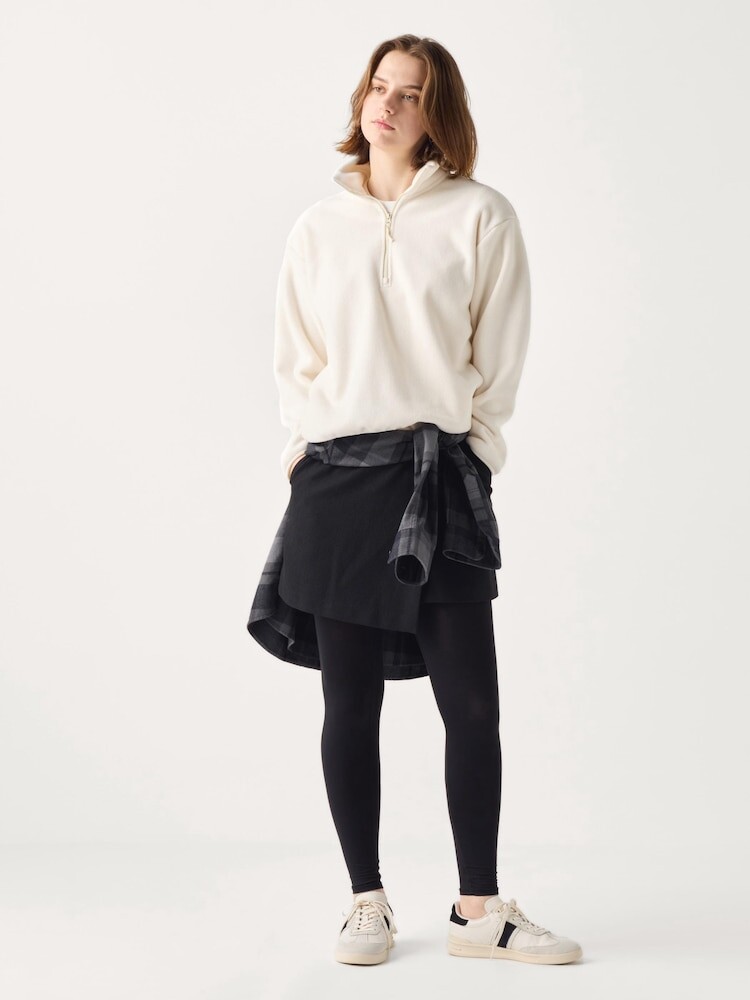 

Теплые леггинсы Uniqlo, черный