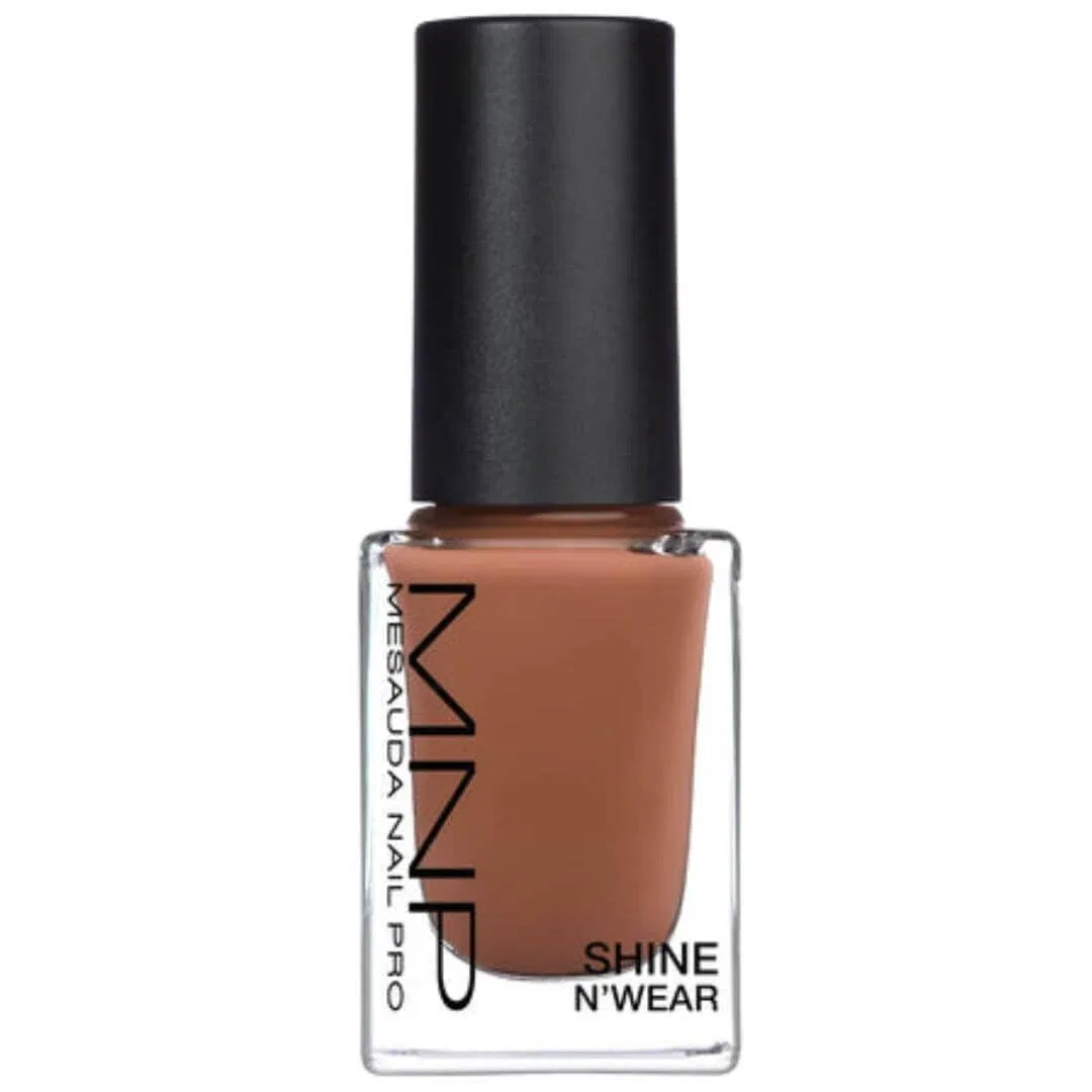 Классический лак для ногтей Mesauda MNP Shine N' Wear 246 Cafè Au Lait, 10 мл Mnp Nail Pro