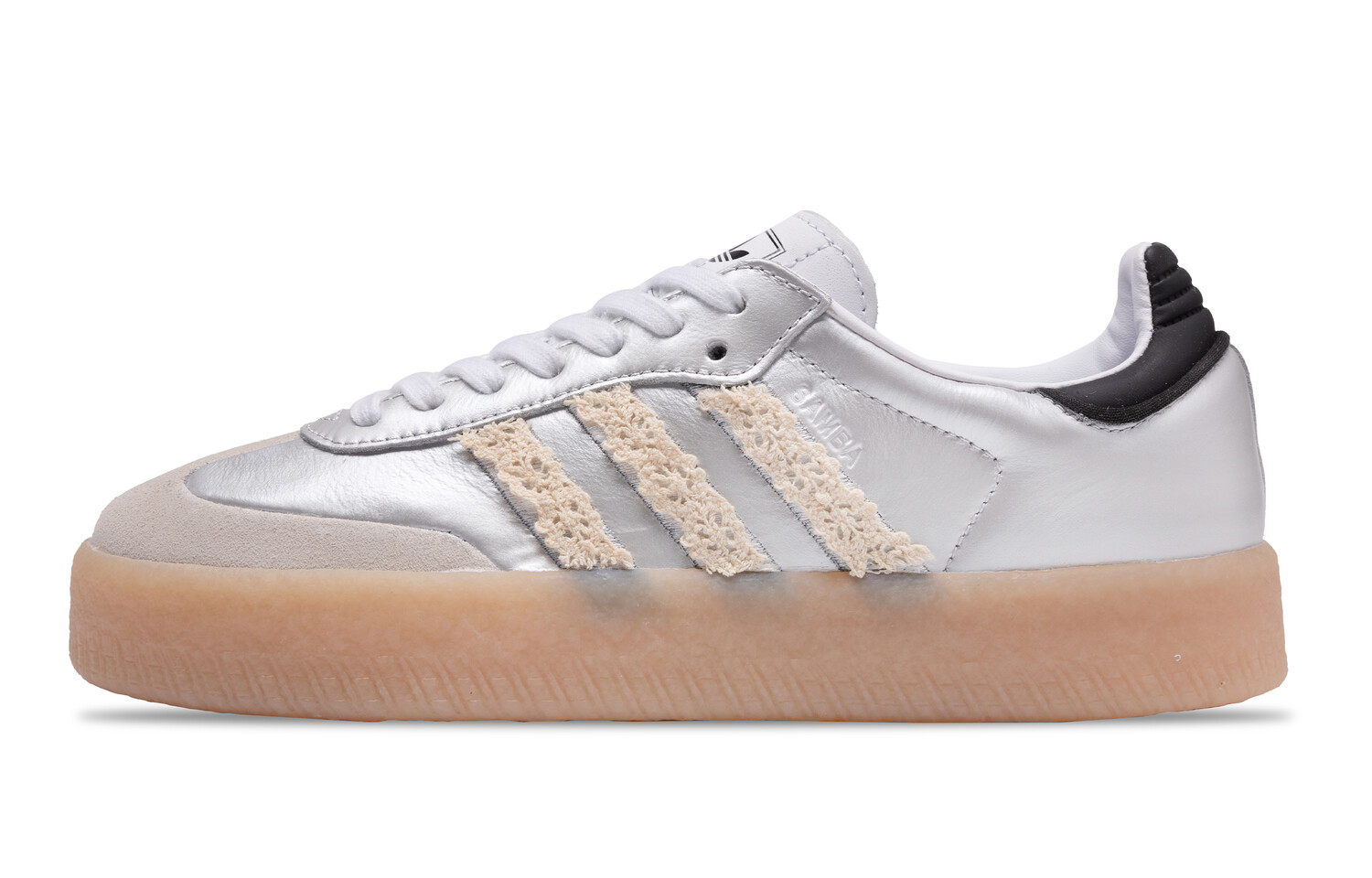

Кроссовки для скейтбординга SAMBAE женские, низкие, белый Adidas Originals