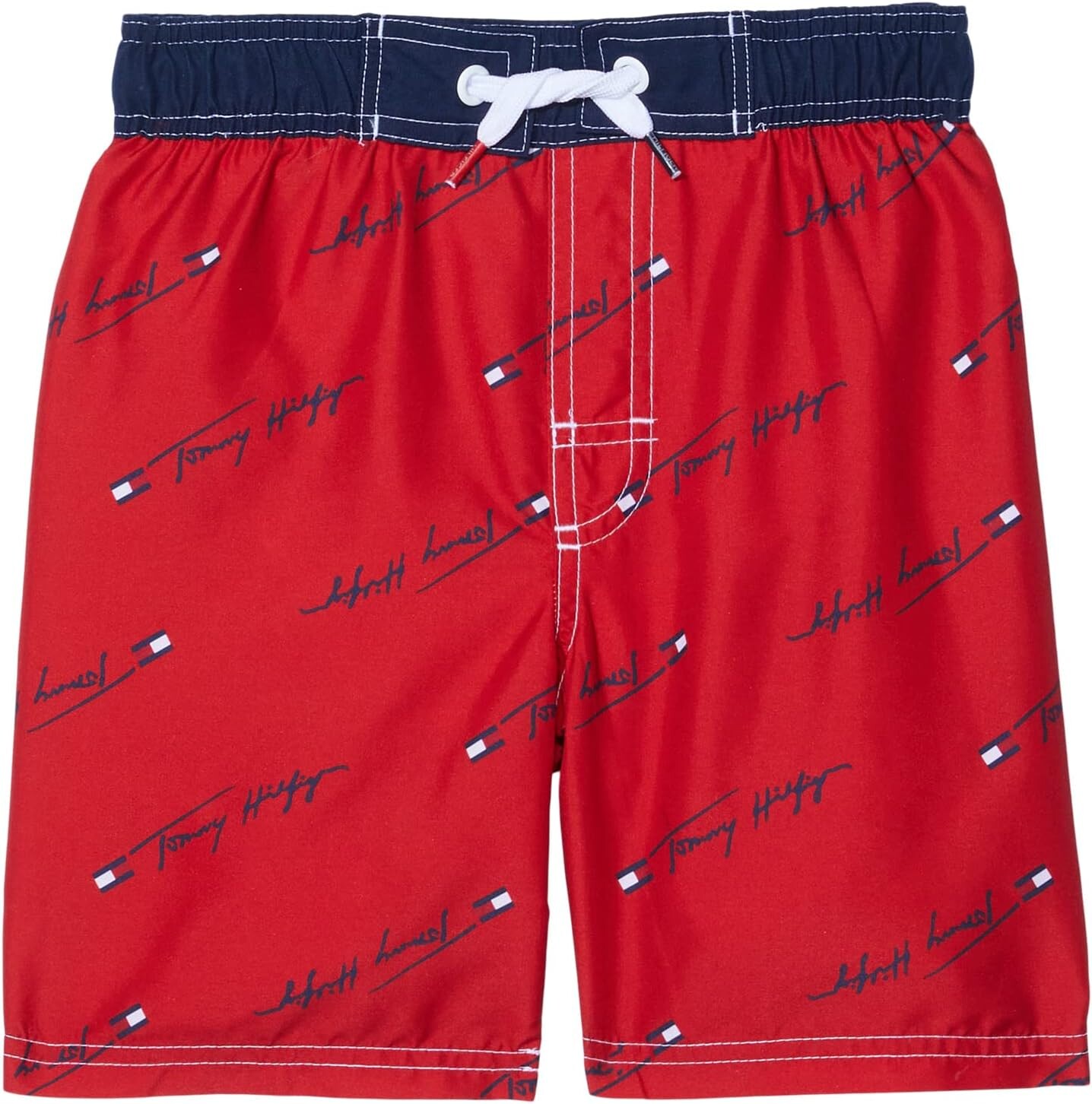 

Плавки Tommy Hilfiger Tommy Logo Script Swim Trunks, цвет Tommy Red