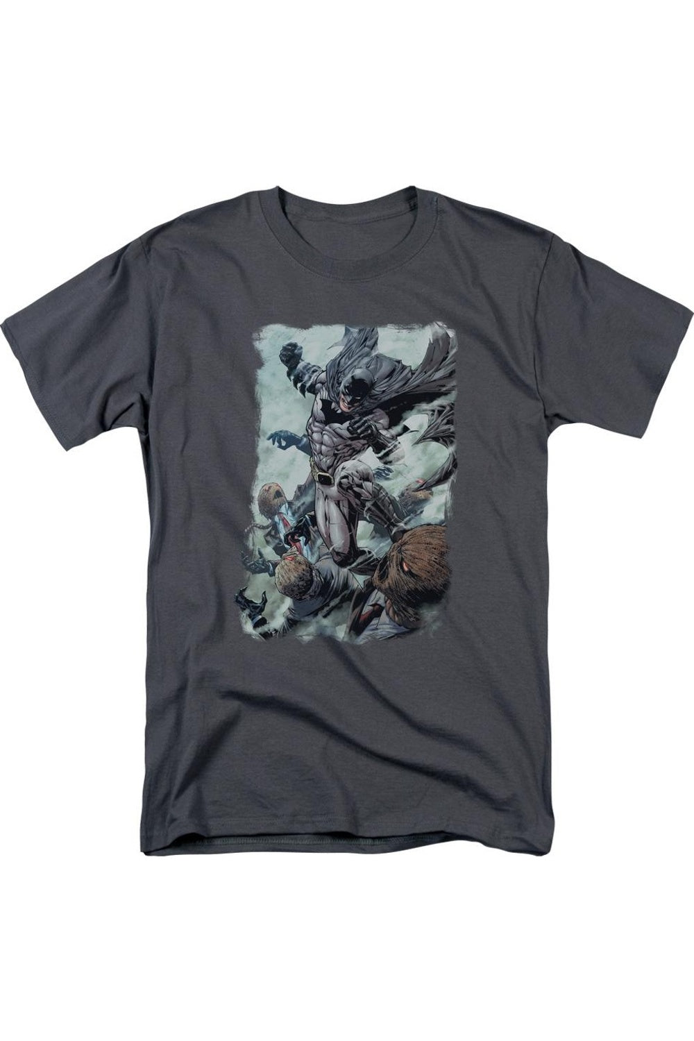 

Футболка с коротким рукавом Batman Punch для взрослых Gildan, цвет charcoal